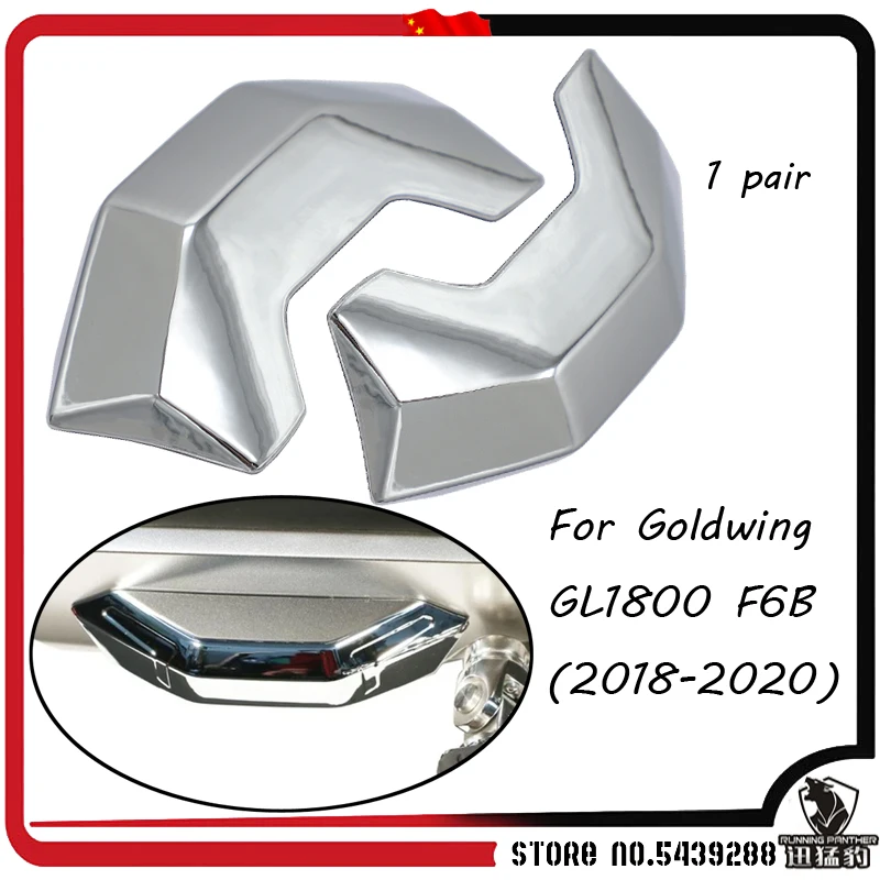 

Motorcycle front hood chrome trim parts for Honda Goldwing 1800 F6B GL1800 2018 2019 2020