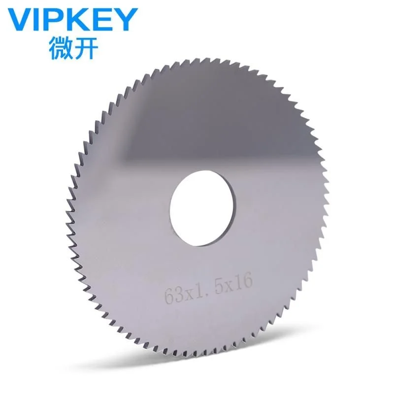 

Raise CU15C carbide 63*1.5*16mm saw blade Key end milling cutter for keyline 201 kd15 Key cutting machine Parts Tools