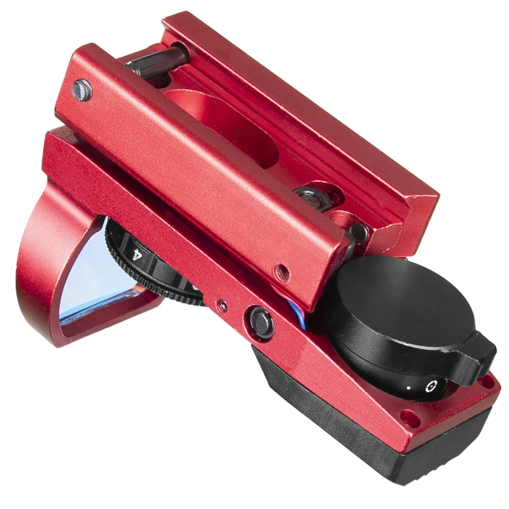 حار 20 مللي متر السكك الحديدية Riflescope الصيد البصريات المجسم ريد دوت البصر منعكس 4 شبكاني التكتيكية نطاق اصطدام البصر الصيد