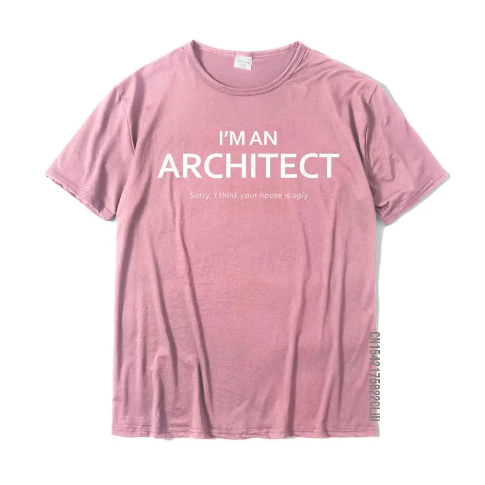 FUNNY UGLY HOUSE ARCHITECT - Men Women T Shirt Printed On Tshirts Designer Tops Tees Cotton Men Hip Hop