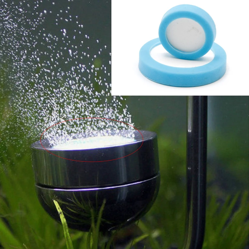 CO2 Khuếch Tán Lò Phản Ứng Nano Tinh Lọc Đĩa Gốm Thay Thế Lát Bể Cá Thủy Sinh Cá Vật Có Khí Carbon Dioxide Bộ Trang Sức Giọt