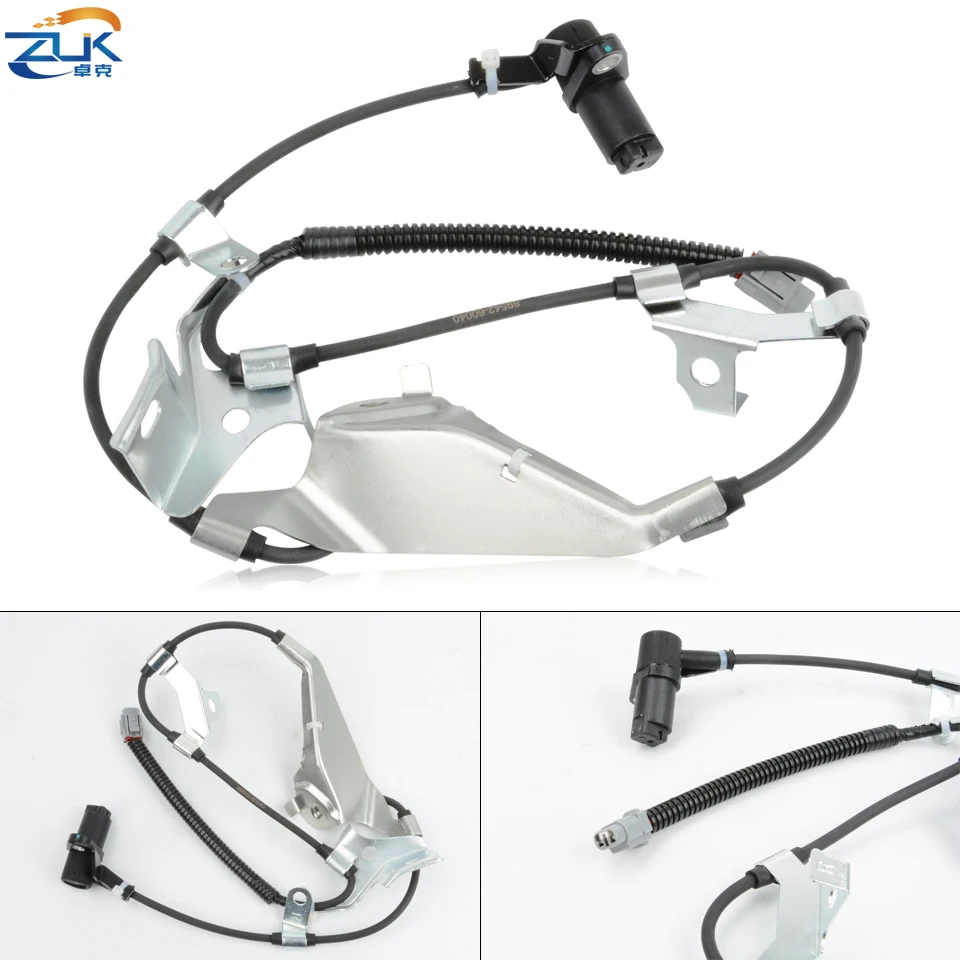 ZUK Front Right Side ABS Wheel Speed Sensor For Toyota LAND CRUISER 100 1998-2007 LC100 For LEXUS LX470 1998-2007 89542-60040