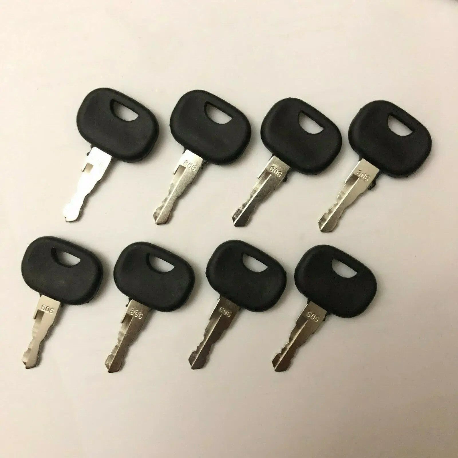 8PCS Aftermarket Ignition Key Replacement Fit for Deere part LW10288887