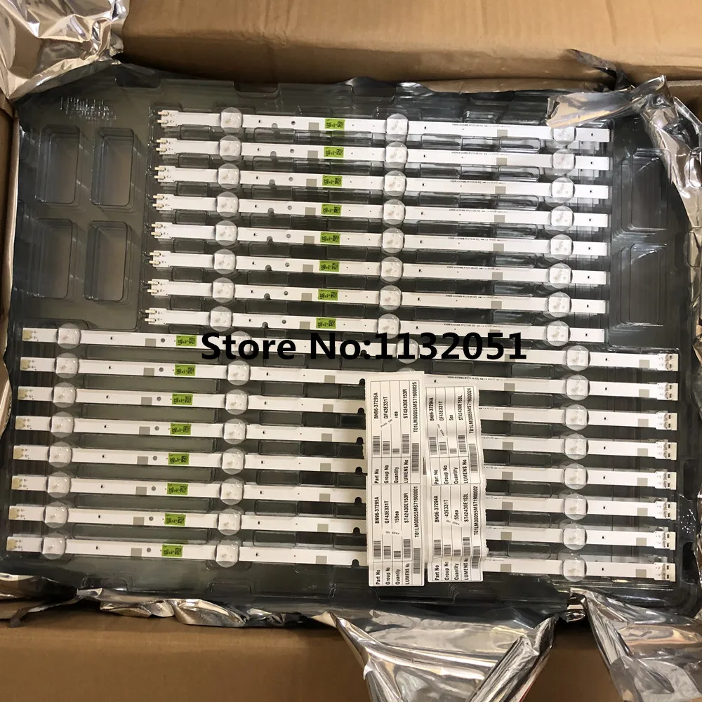 Tira de luces LED de iluminación trasera, accesorio para 43 FHD-L R UE43N5300AU UN43J5290 UN43J5290AG UN43T5300 UA43N5380 UE43N5300 UE43N5000 UA43N5100