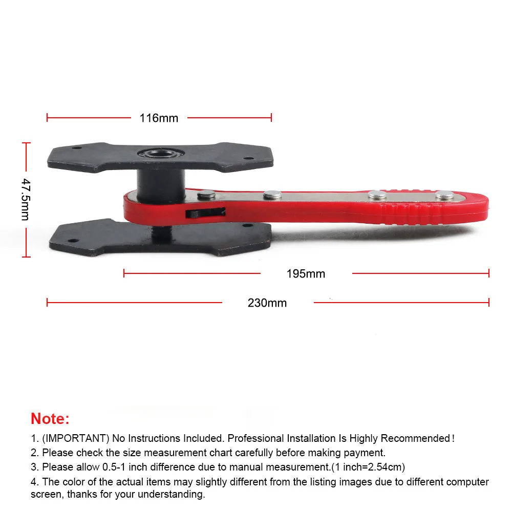 Universal Car Ratchet Brake Piston Wrench Spreader Caliper Pad Install Tool Press Portable Auto Hand Held Disassembly Tools