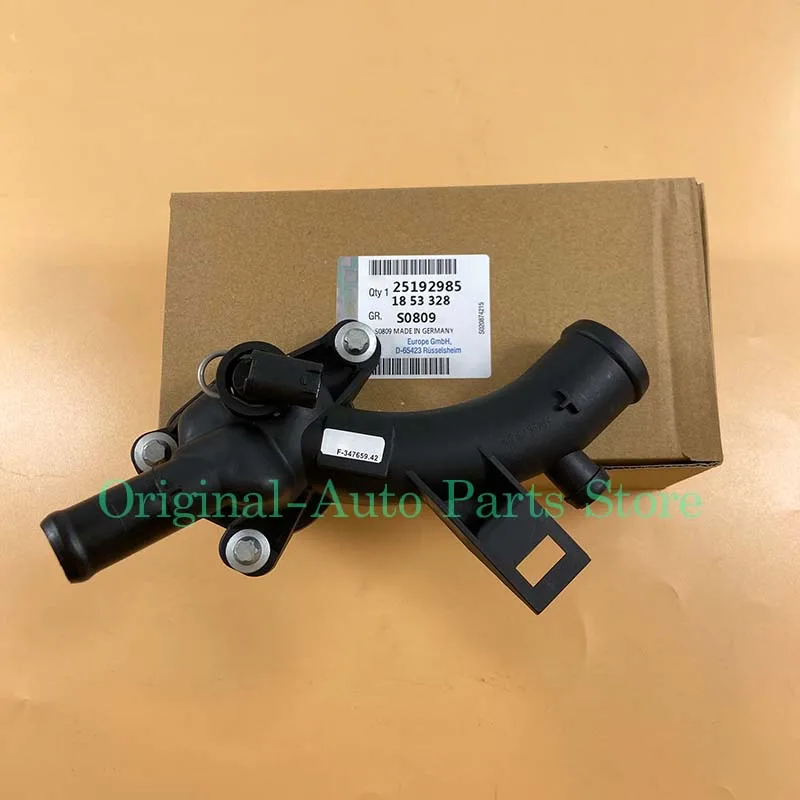 Engine Thermostat Housing Water Pump Outlet For Opel Astra J Adam Corsa D Meriva B A14XEL A14XER 1338022 55562048 25192985