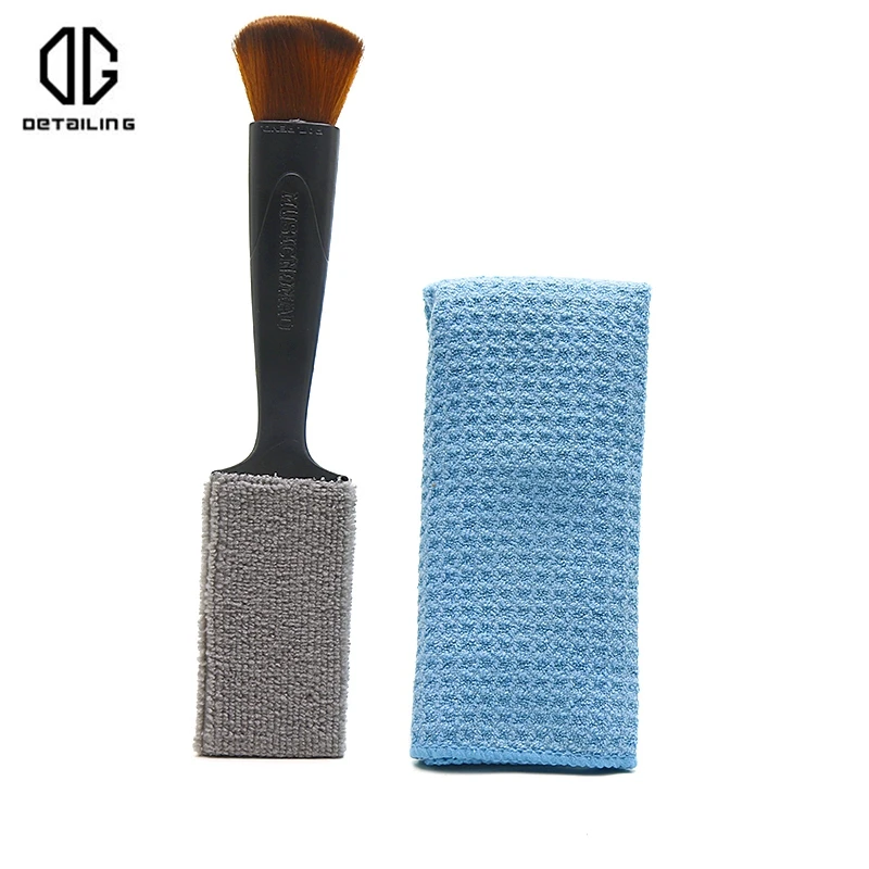 

DETAILING Double Ended Cleaning Brush Car Interior Air Outlet Dashboard Cleaning Brush Detailing Dust Sweeping Brushes Tools