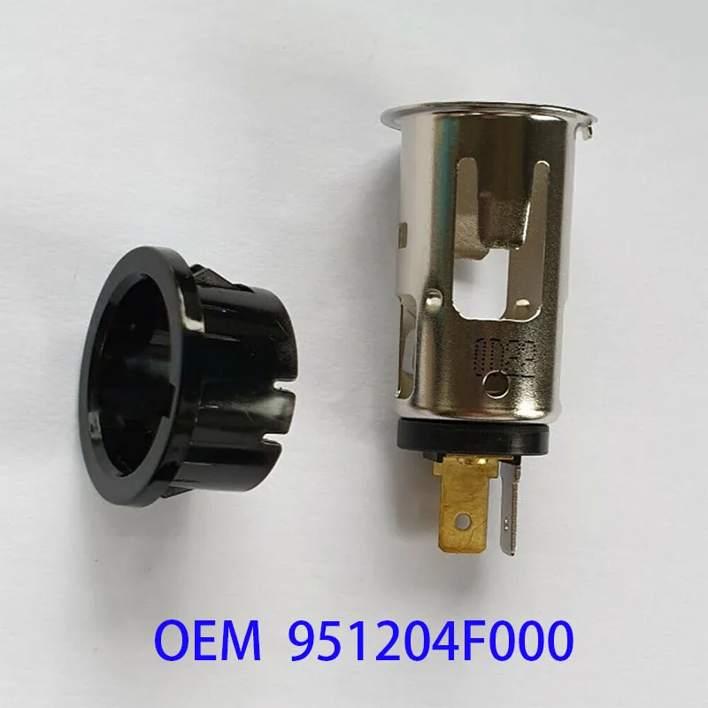 FOR Hyundai Kia SOCKET ASSEMBLY cigarette lighter socket connector adapter Elantra Tucson Sonata Accent K3 K5 ix25 OEM 951204F00