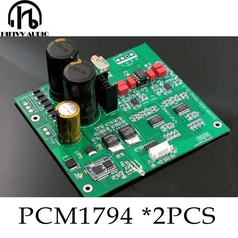 

PCM1794 DAC Board with Bluetooth 5.0 For hifi amplifier of I2S Input upgraded Player decoder board