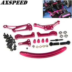 AXSPEED Aluminum Alloy Curve Slide Track Steering Assembly for 1/10 Sakura D4 RWD RC Drift Car Upgrade Parts