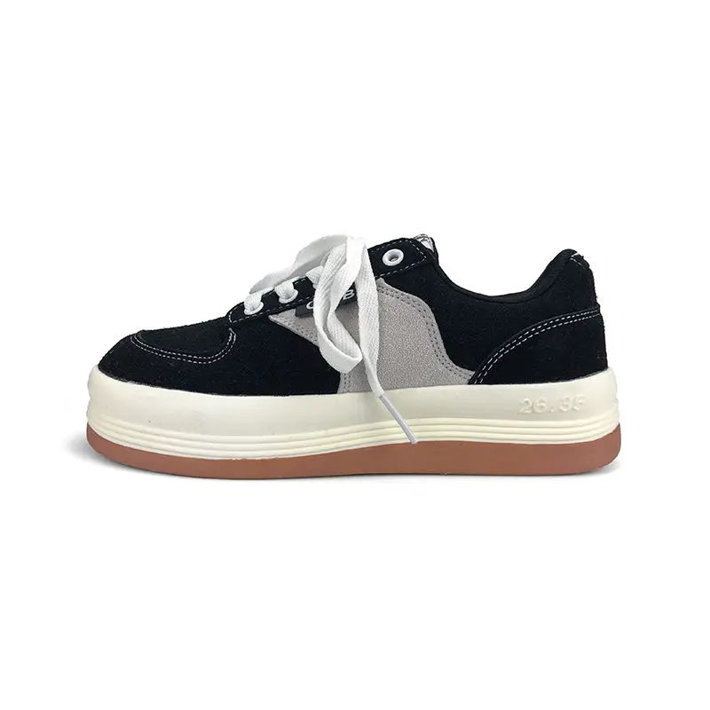 Women's Sports Shoes 2021 New Sports Shoes Lolita Kawaii Retro Shoes Round Head Leisure Platform Spring Autumn Girls' Boots