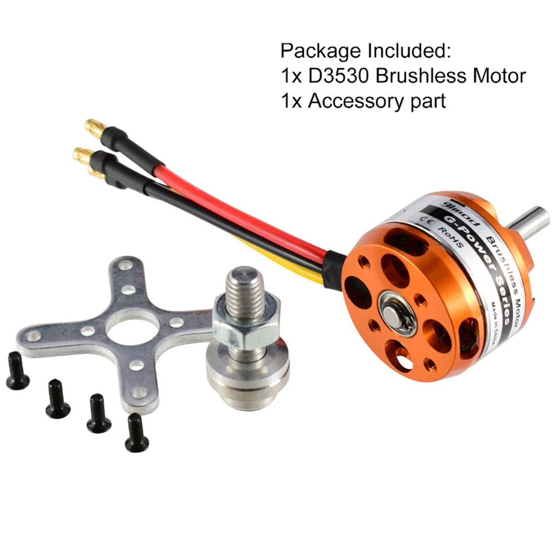 9imod D3530 1100KV Brushless Outrunner Motor For Mini Multicopters RC Plane Aircraft