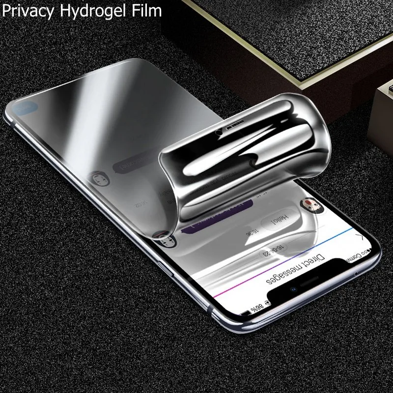 

Privacy Hydrogel Film For Huawei P40 Lite P30 P20 Pro Soft Protective Film Screen Protector For Huawei Mate 30 V20 Honor 50 Pro