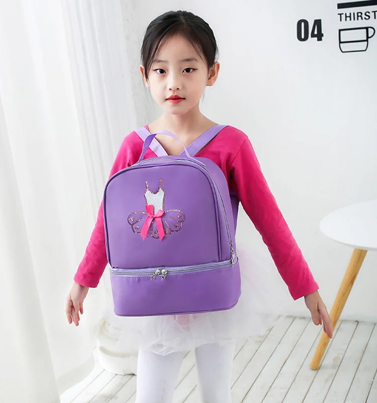 Ballet Dance Bags for Girls Dance Bag for Kids Backpack Baby Storage Package Bag Costume Clothes Shoes Dress Sports Backpack