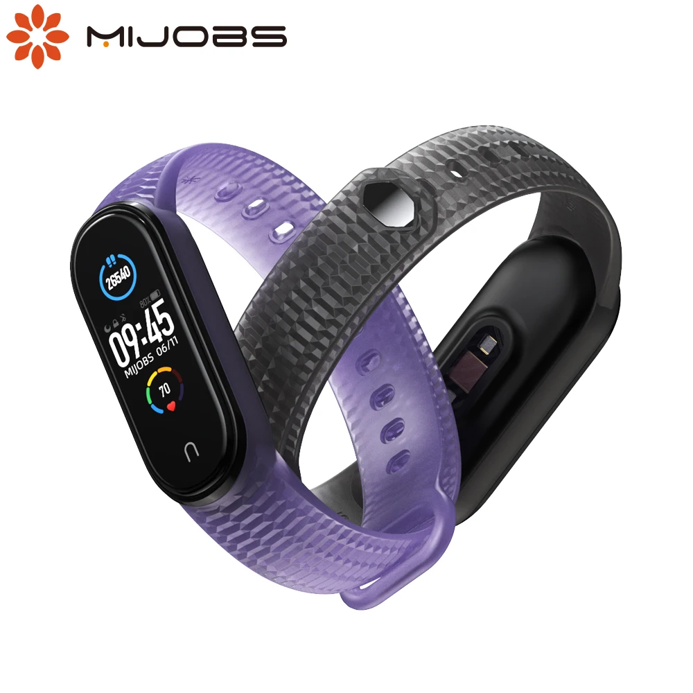Mi Band 7 6 5 4 3 Strap Mi Band 6 Silicone Correa Pulseira Pasek Opaska Do Miband 5 Bracelet for Xiaomi Smart Watch Wristband