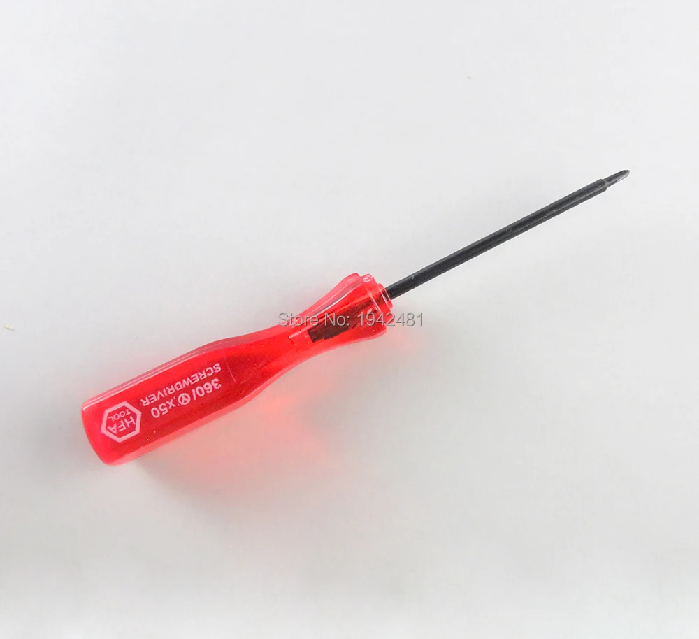 6PCS FOR NS Switch Joy Con PSP GBA DS 3DS XL Tool 1.5MM Y Red Screwdriver Tri Wing screwdriver 1.5MM Y screw drive