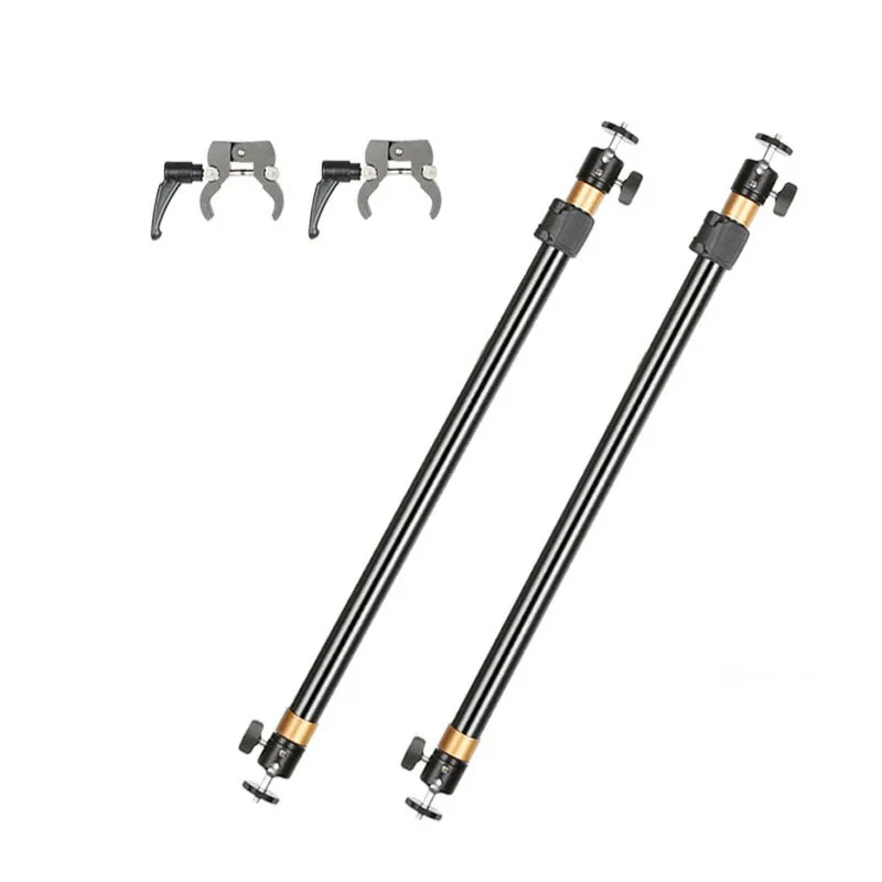 Suporte extra Rod para a câmera de montagem, Vídeo Slider, Dolly Rail Track, Fotografia DSLR Camera Stabilizer System, Tripé Acessórios