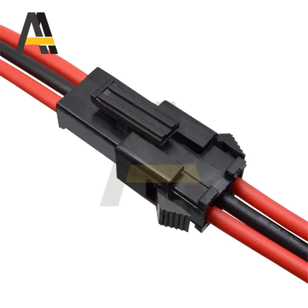 5Pairs 30cm JST SM 2P 2Pin Plug Socket Male to Female Wire Connector LED Strips Lamp Driver Connectors Quick Adapter
