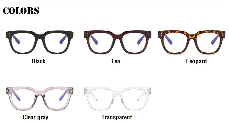 Anti-Blaulicht-Brille mit großem Rahmen 2026 Damen Computer-Brille mit Blaulichtfilter Schwarze Strahlenschutzbrille Brillen Herren – Detail 4