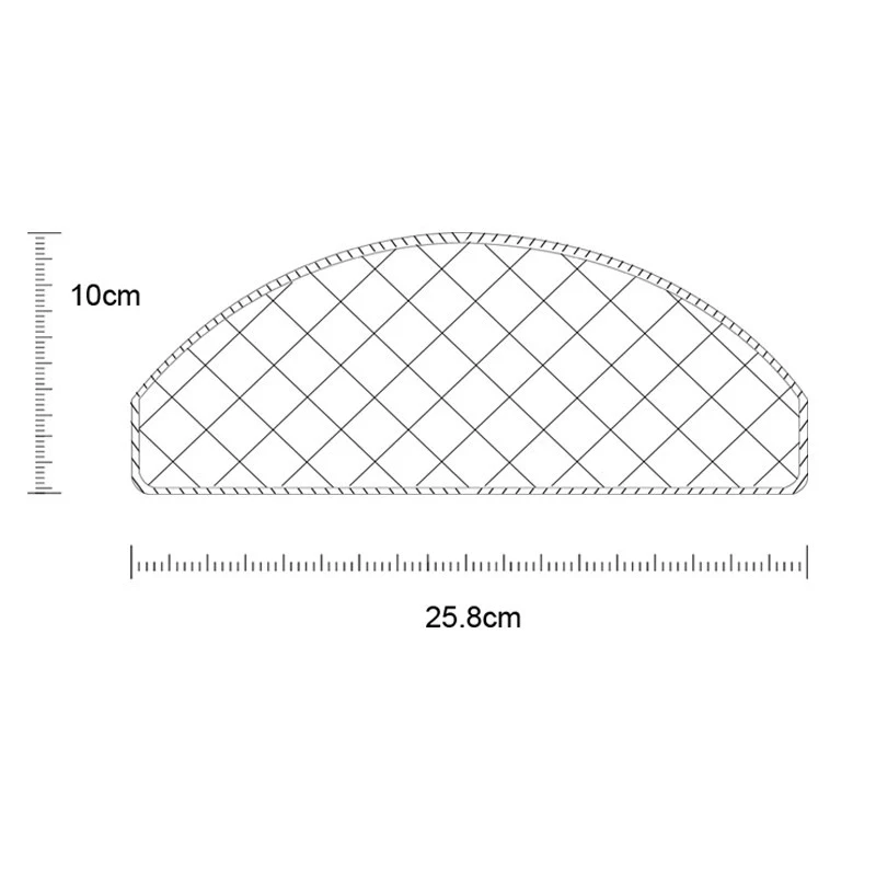 10/30/50 unidades de pano de esfregão descartável para ecovacs ozmo t8 t8aivi t9pro acessórios para robô aspirador de pó
