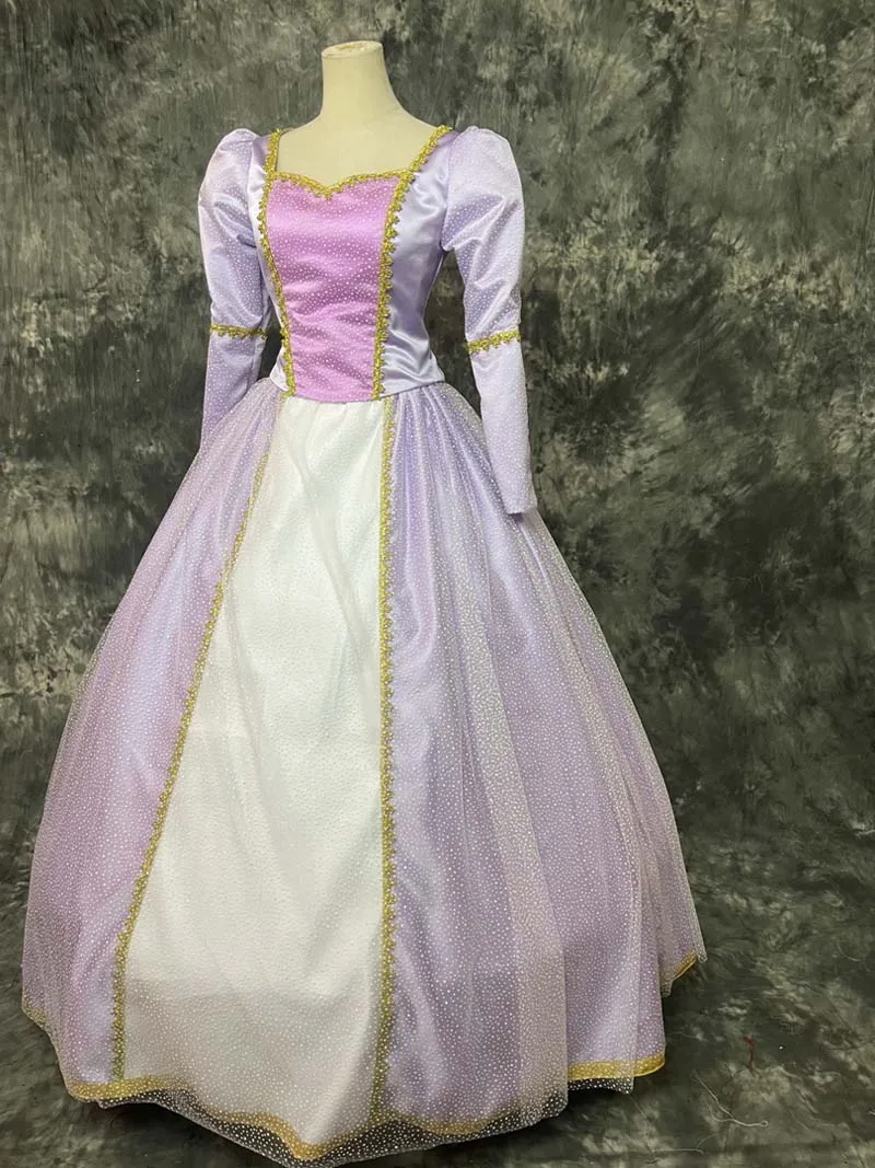 Robe de Princesse d'Halloween sur Mesure, Costume de Cosplay, Tenue de Carnaval