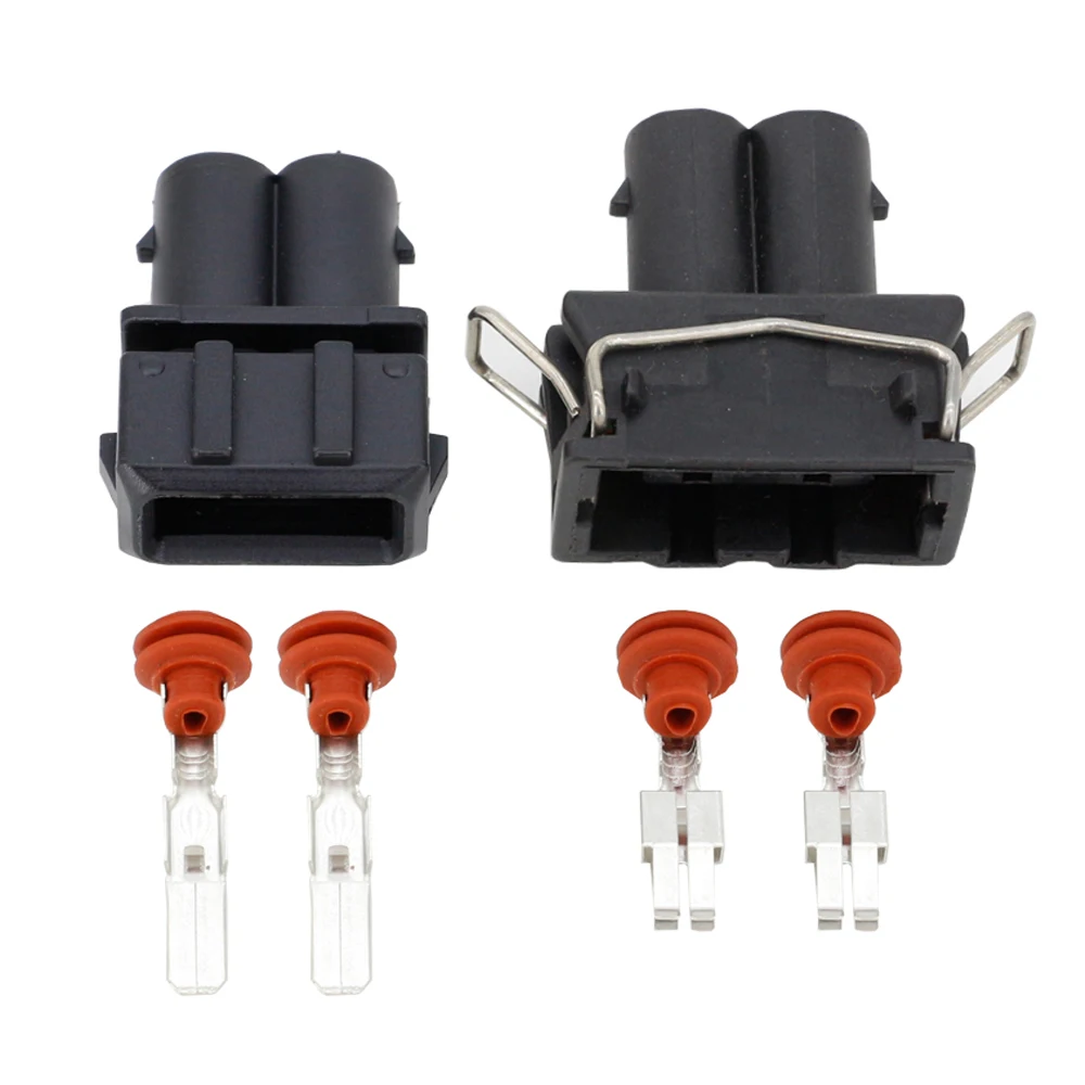 5 Sets 2 Pin DJ70252-4.8-11/21 Connector Plug Car/Auto Sensor Plug/Vehicle Connector With Terminal