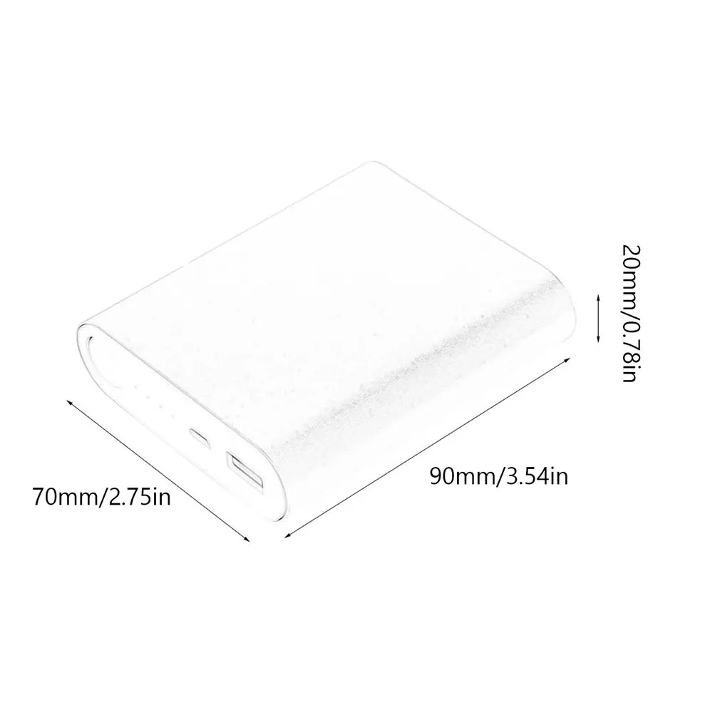 10400mAh DIY Power Bank 4*18650 Battery Box Case Kit Universal USB External Backup Battery Charger Powerbank For All Cell Phones
