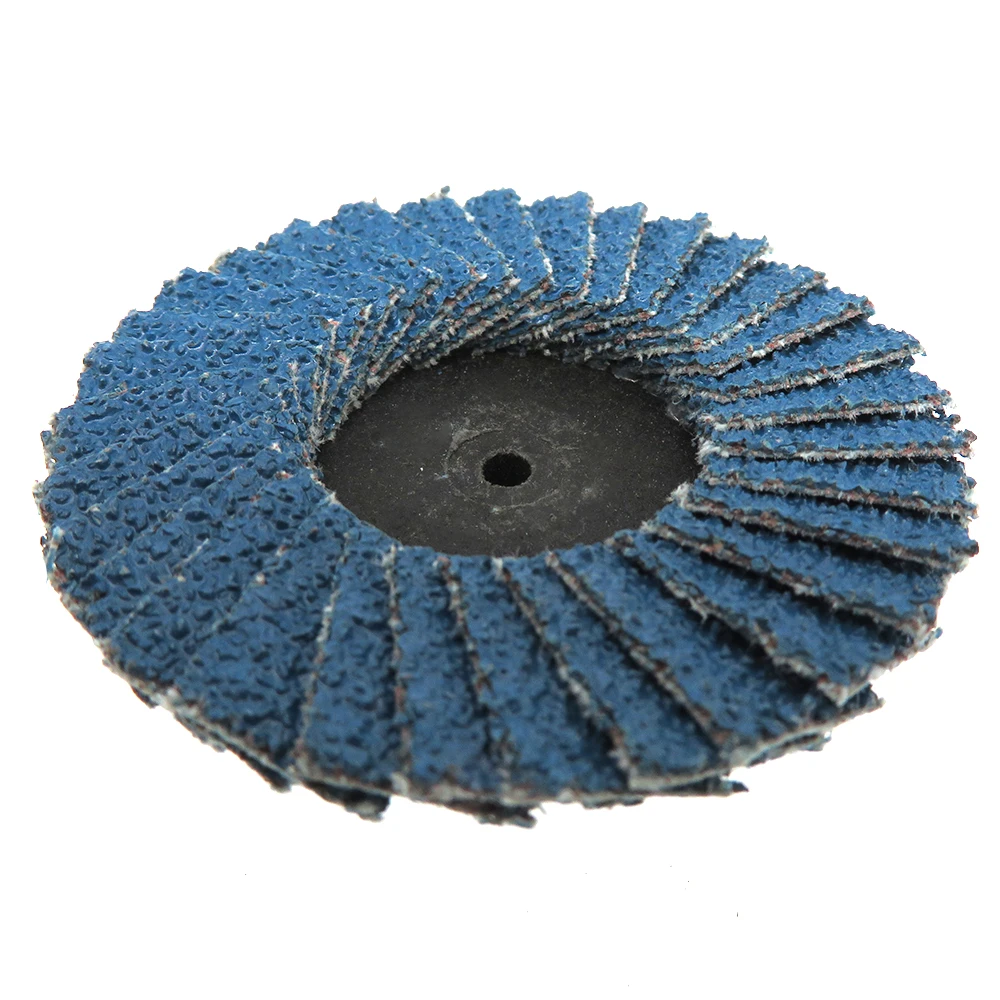 Juego de discos de lijado con 1 soporte para madera, Metal y plástico, herramienta abrasiva de 2 ", 50mm, 40 granos, Tipo R, 20 piezas