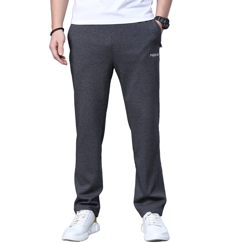 Pantalones deportivos sueltos para hombre, ropa deportiva de algodón, Joggers de entrenamiento, cintura elástica, pantalones de chándal Casuales