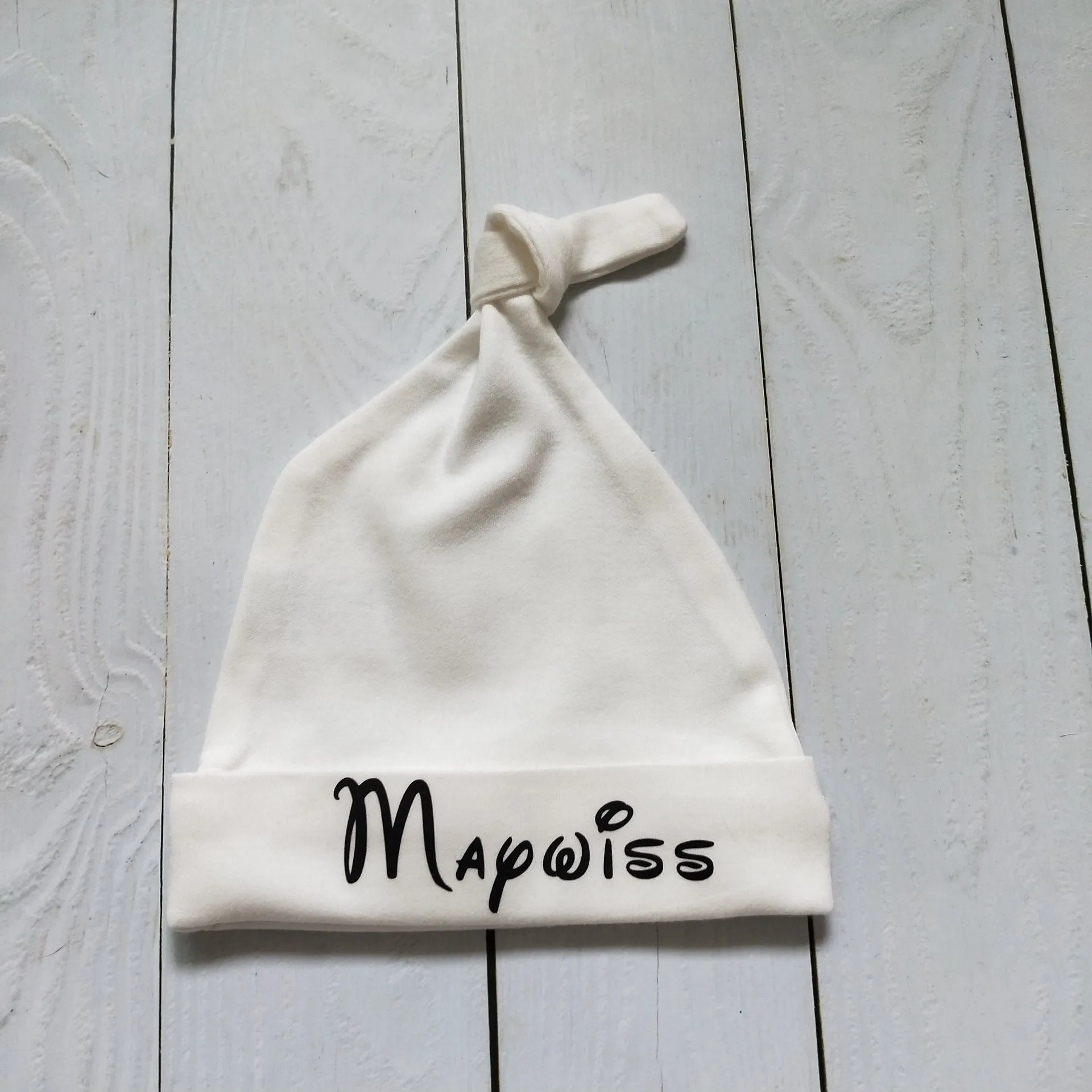 

Custom Name Printed Hat Newborn Boy Or Girl Baby Hat Personalized Baby Hats Children Beanies Unisex Kids Infant Baby Caps