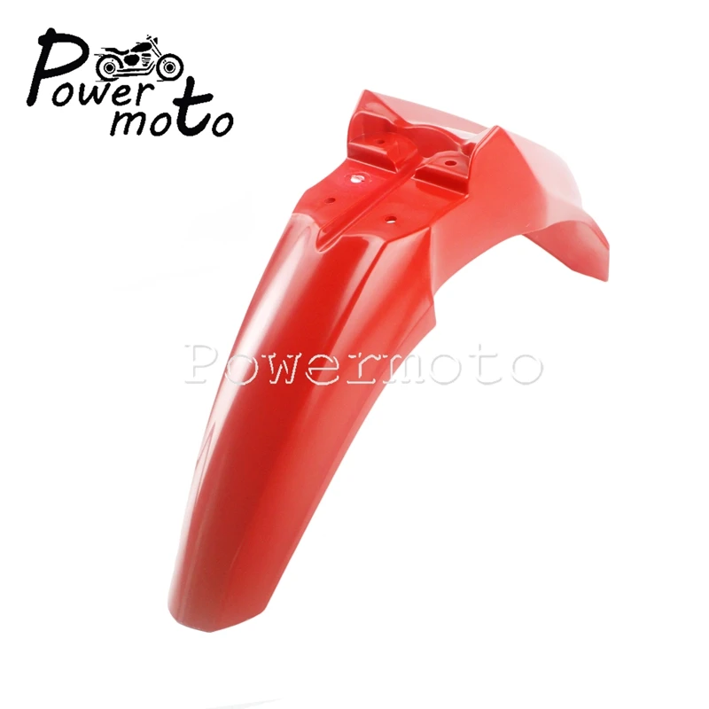 Offroad MX Dirt Bike Front Fender Front Number Plate For Honda CRF450R CRF250R CRF 250 450 2013-2017 Mudguard Name Plates