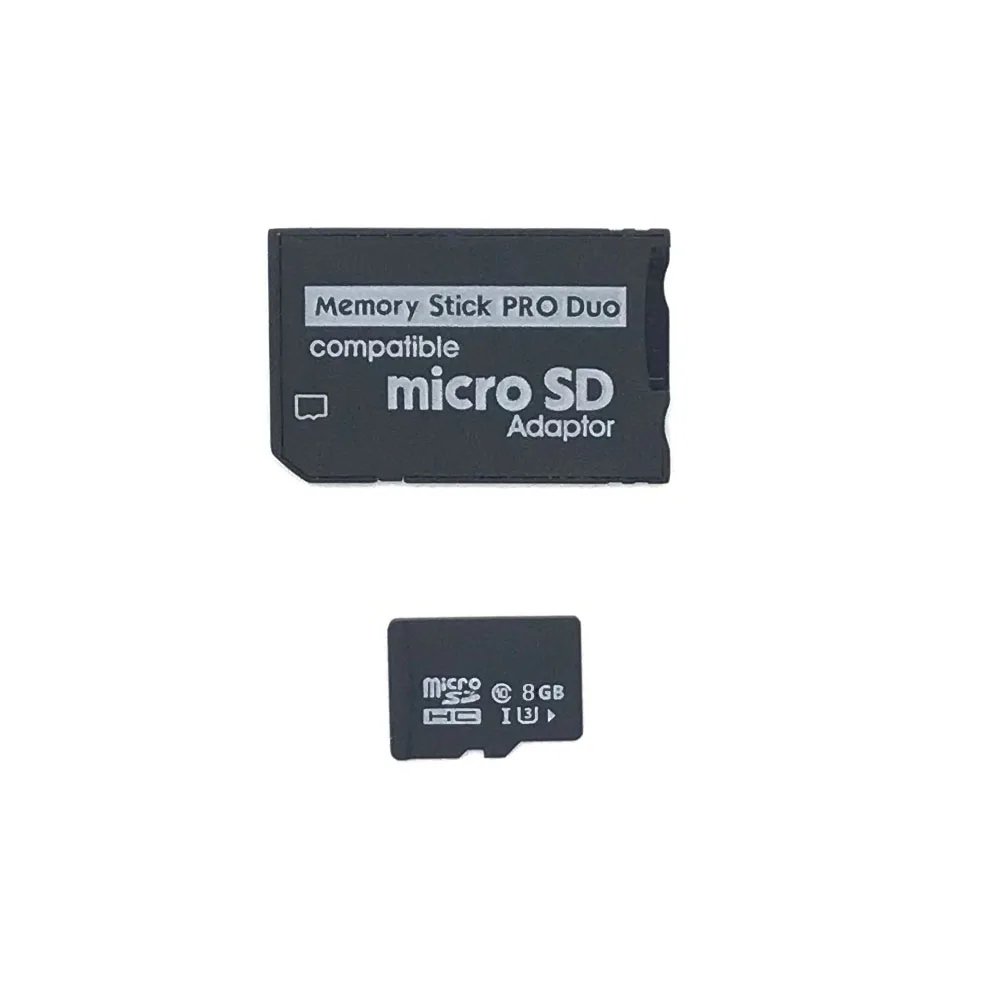 Memory Stick PRO Duo adapter for Sony & PSP Memory Card Adapter for Micro SD To MS Pro Duo Adaptor with 8G 16G 32G TF Card