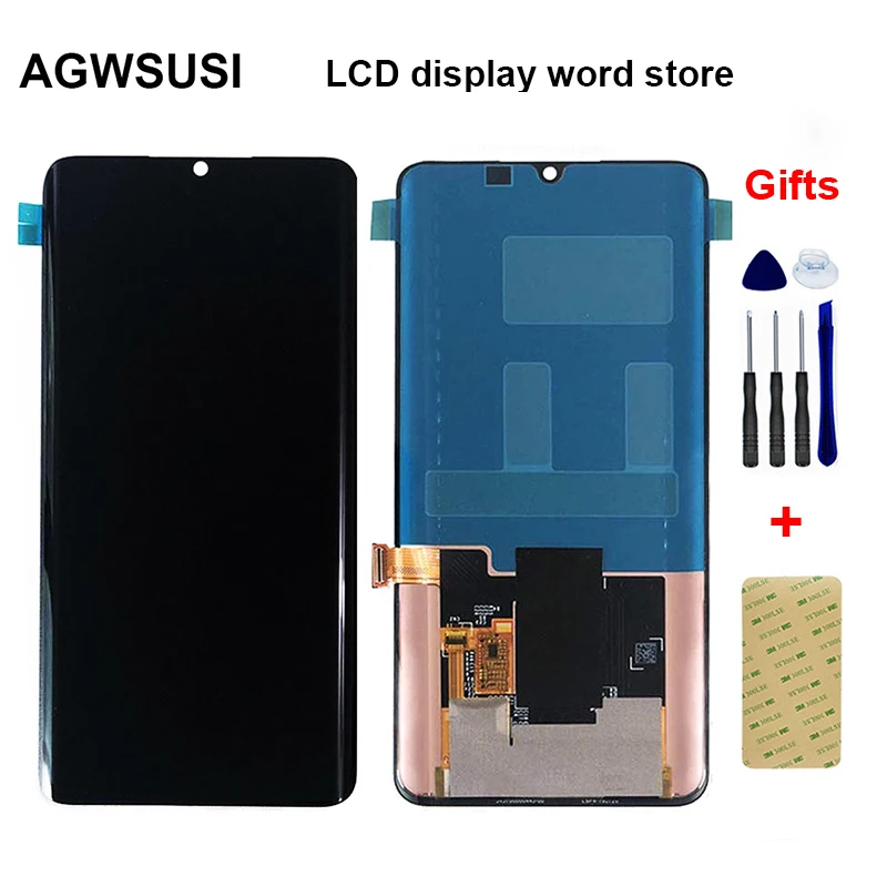 For Xiaomi Mi CC9 Pro CC9Pro M1910F4E LCD Display Touch Screen Digitizer Assembly For Xiaomi Mi Note 10 LCD Screen Replacement