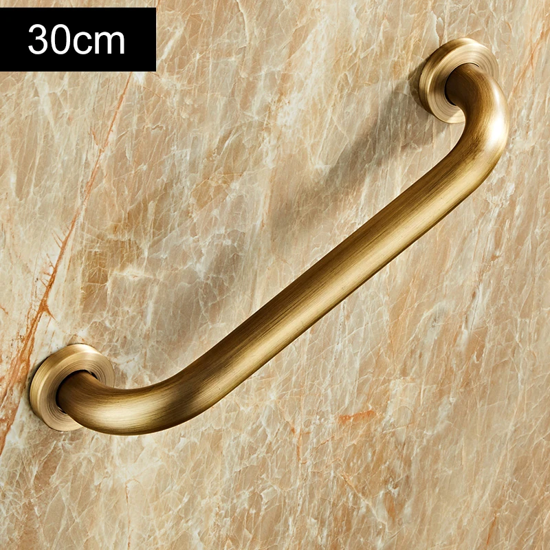 ELLEN Badkamer Veilig Handgreep 30/40/50CM Antiek Brons Messing Wc Leuning Grab Bar Douche veiligheid Ondersteuning Handvat EL89