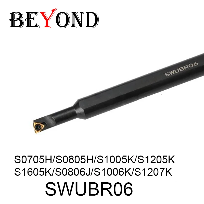 Imagem -02 - Torno Ferramentas de Corte Swubr06 Swubr S0705h S0805h S1005k S1205k S1605k S0806j S1006k S1207k S1607k Wbgt060102 Cnc de Corte Titular