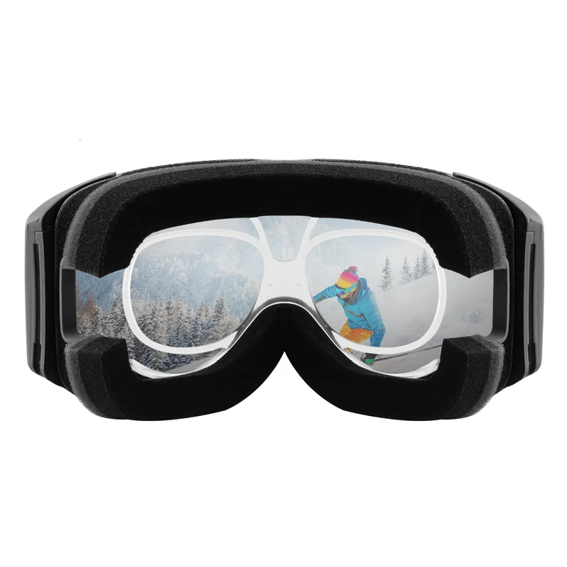 PHMAX Ski Goggles Glasses Myopia Frame Skiing Snowboard Goggles Myopia Lens Frame Myopia Comfortable Glasses Frame