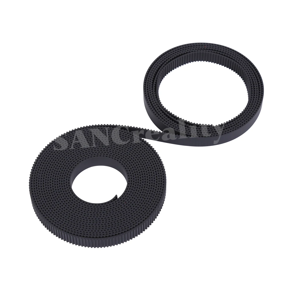 2GT Open Synchronous Timing belt width 6/9/10/15mm Rubber Aramid Fiber Samll Backlash cut to length GT2 2GT-6/2GT-10/2GT-15