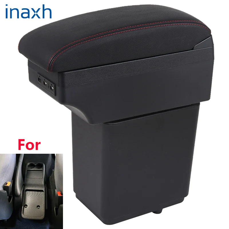 

For Citroen Berlingo Armrest Retrofit parts For Peugeot Partner tepee Car Armrest Storage box car accessories Interior details