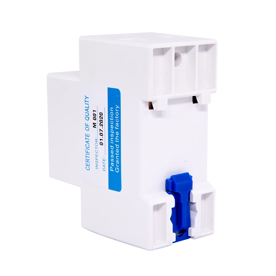 مقياس الطاقة الرقمي ، مقياس طاقة التيار المتردد Din Rail KWH ، الجهد الحالي مع إضاءة خلفية مع وظيفة إعادة الضبط 220V/230V 5(80)A