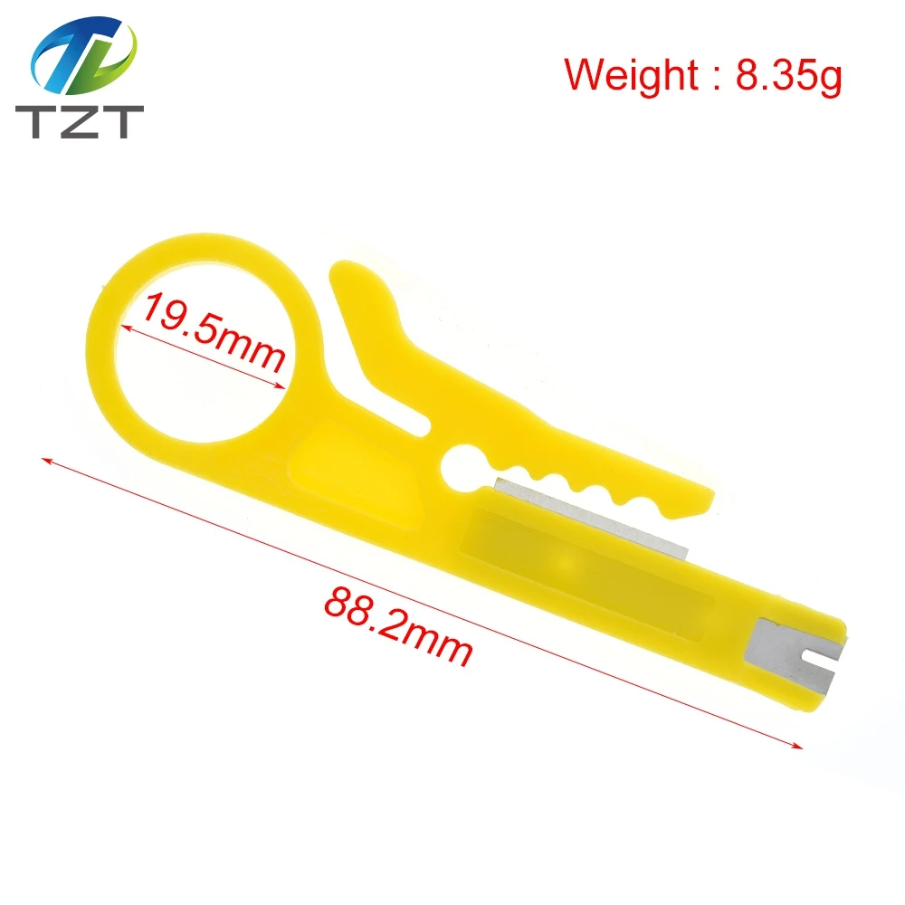 Mini Tragbare Abisolierzange Messer Crimper Zange Crimpen Werkzeug Kabel Abisolieren Draht Cutter Multi Werkzeuge Cut Linie Tasche Multitool – Detail 2