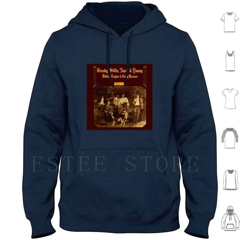 

Dé Panger Vu-Crosby , Stills , Nash & Young Hoodies Long Sleeve Blind Faith And The Holding Company Jeff