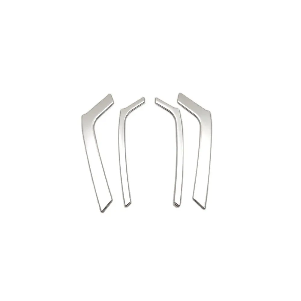 Car Inner Door Armrest Decoration Sticker Cover Interior Trim Silver For Suzuki SX4 S-cross Crossover 2014-2021 Accessories