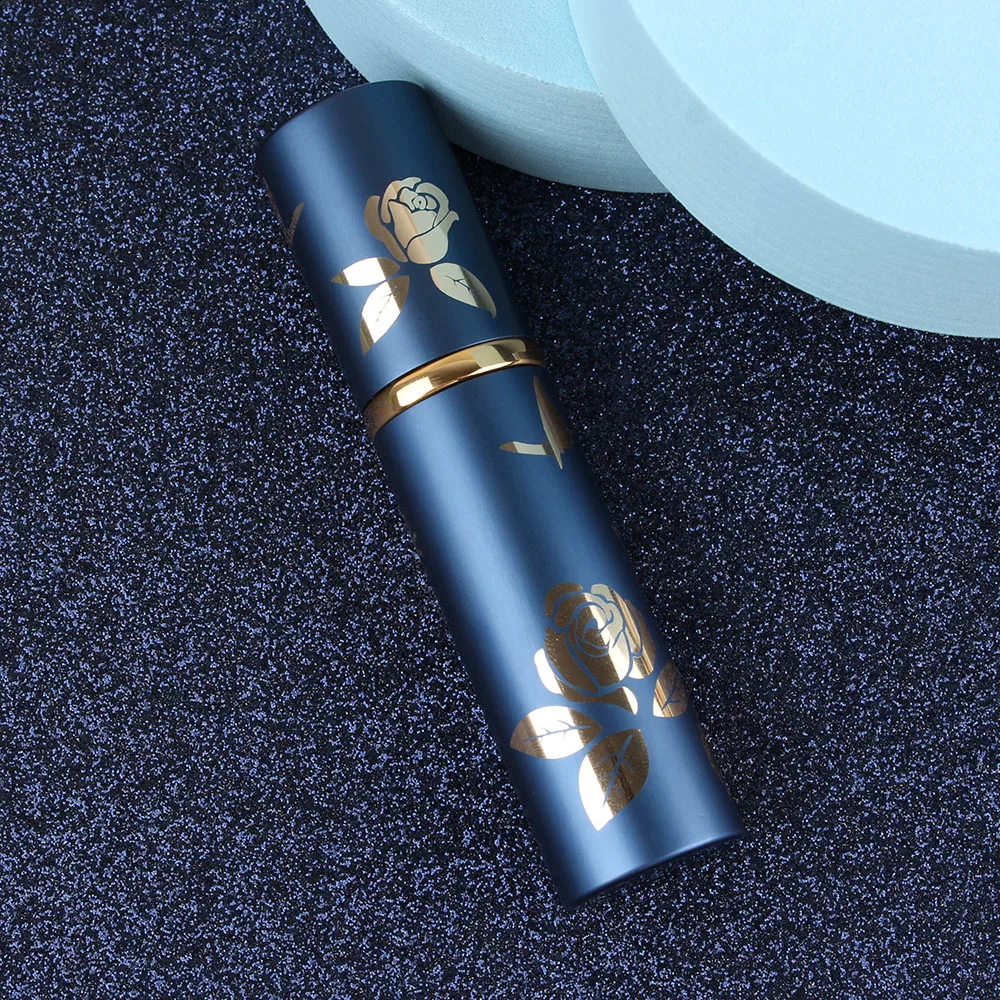 10ml Aluminum Tube Spray Empty Bottle Glass Perfume Sample Dispenser Mercury Head Sprayer Portable Perfume Packaging Atomizer