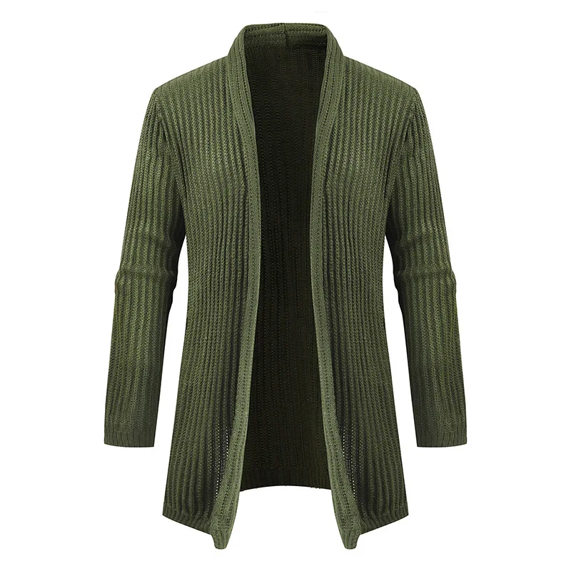 

2020 Men Sweaters Cardigan Long Sleeve Shirt Knitted Fashion Male Spring Autumn Brand Coat Homme Sweaters Casual Slim