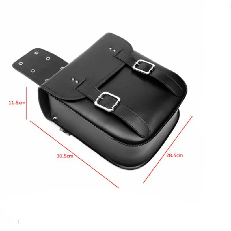 For Sportster XL 883 1200 Honda Yamaha Suzuki Motorcycle SaddleBag Large Capacity Motorbike Side Bags Storage Tool Parts