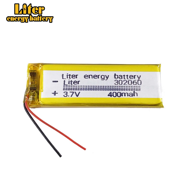 3.7v bateria litowo-polimerowa 302060 282060 400mah Mp4 Mp3 długopis z funkcją nagrywania N10 Md specjalna bateria