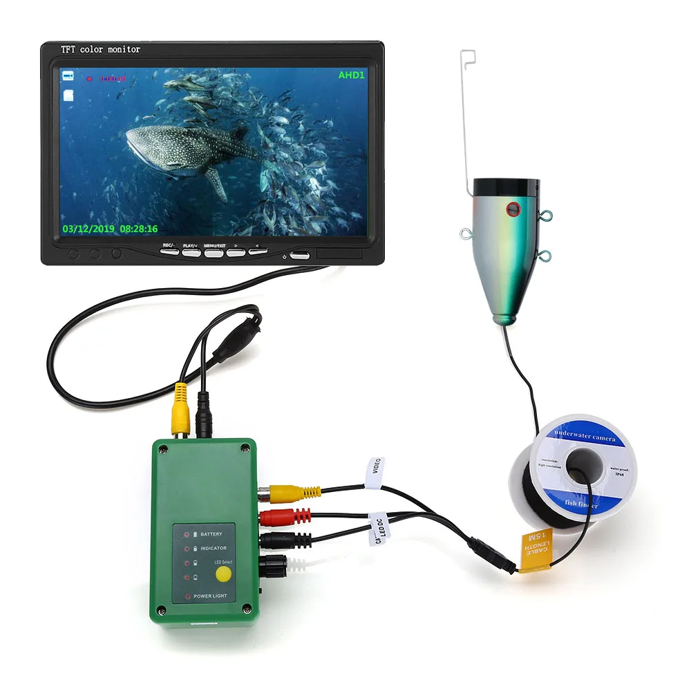 MAOTEWANG Fish Finder Underwater Fishing Camera 30pcs LED 7\