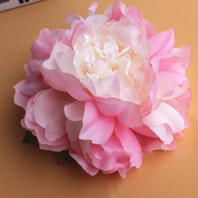 

10 Pcs/lot Simulation French Grand Peony Head DIY Decorative Flower Ball Wedding Decoration Background Flower Wall Diy Wreath