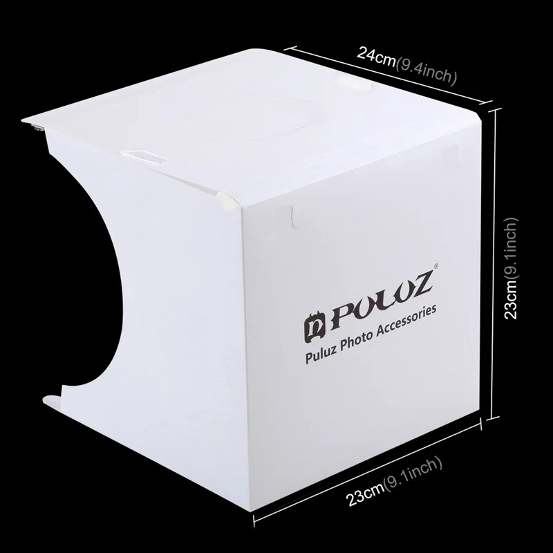 Profissão Mini Folding Lightbox, Fotografia, Estúdio de Fotografia, Softbox, 6 Cores, LED Photo Background Kit para Câmera DSLR