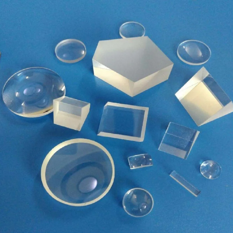 Aspheric Lens Concave-Convex Glass Lens Condenser Collimator Concave-Convex Lens Quartz Material